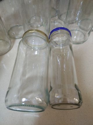 Botes de vidrio para almacenaje de alimentos