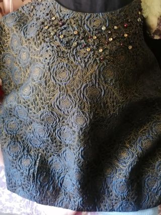 BLUSA PEDRERIA/BORDADA SRA