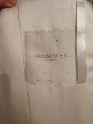vestido de e novia marca pronovias