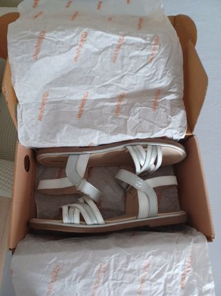 Sandalias de piel vestir niña talla 38 Mayoral
