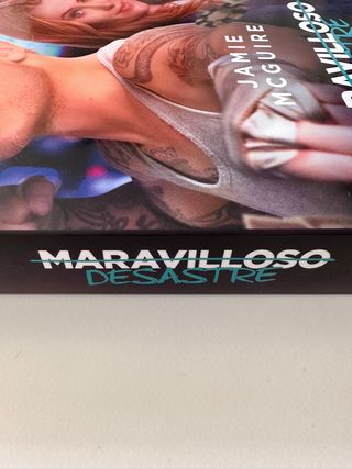 Libro película Maravilloso desastre Debolsillo