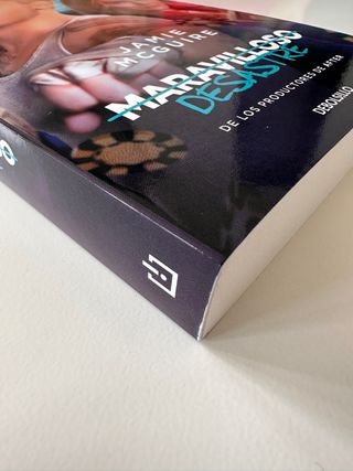 Libro película Maravilloso desastre Debolsillo