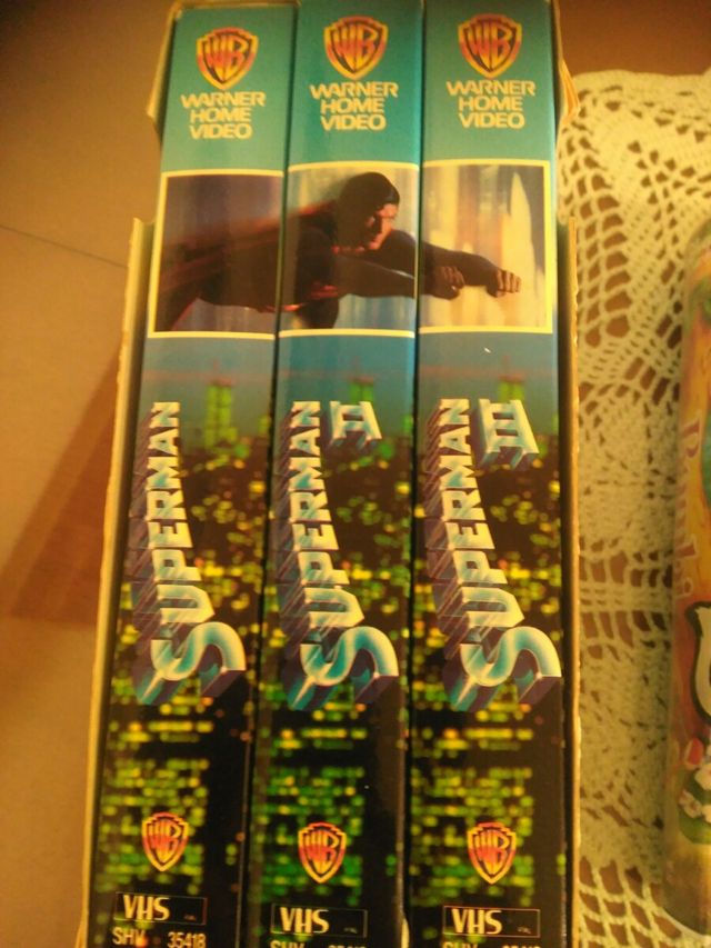 Películas en VHS 9 películas