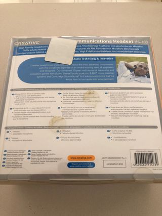 Cuffie con microfono Creative HS-400