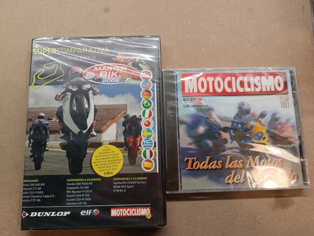 cd y DVD revista motociclismo