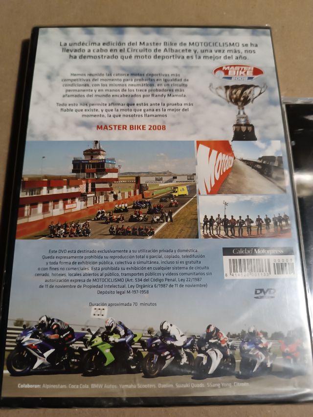 cd y DVD revista motociclismo