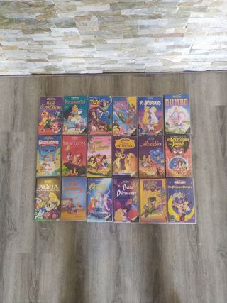 pack 18 película originales Disney