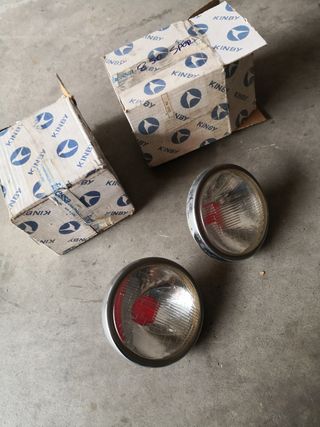 seat 850 sport coupe faros centrles