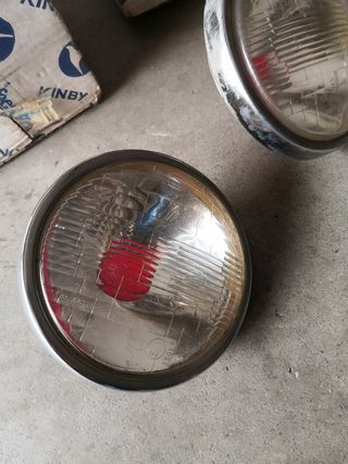 seat 850 sport coupe faros centrles