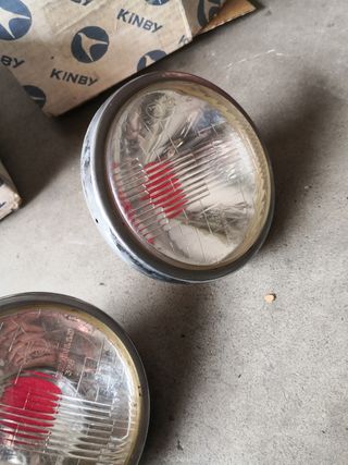 seat 850 sport coupe faros centrles