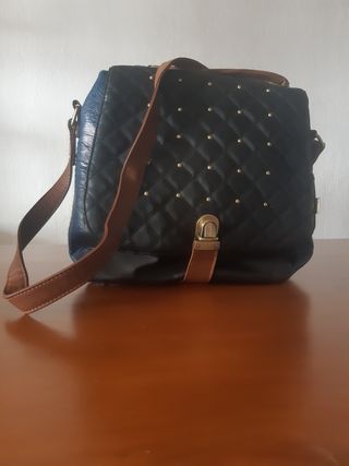 Bolso Mustang Bicolor