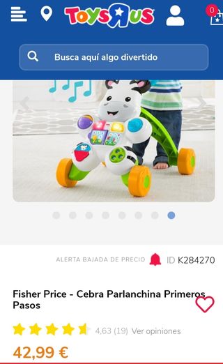 ANDADOR FISHER PRICE