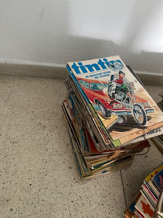 Cómic Tintin años 60