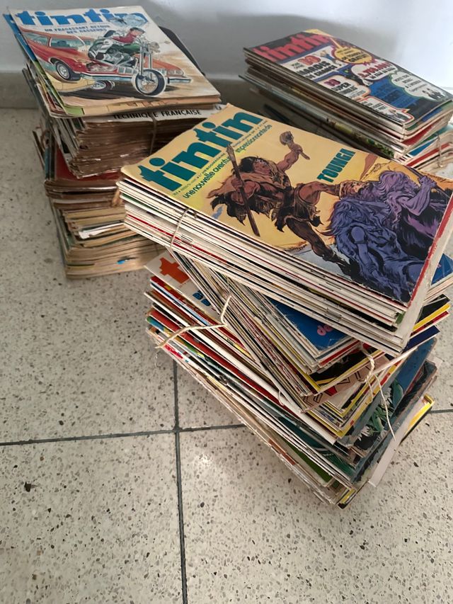 Cómic Tintin años 60