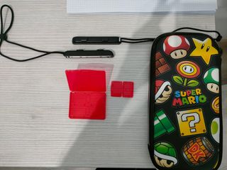 Nintendo Switch 2019,azul y rojo neón 