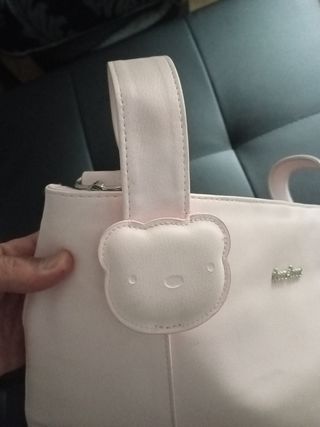 mochila tuc tuc rosa como nueva
