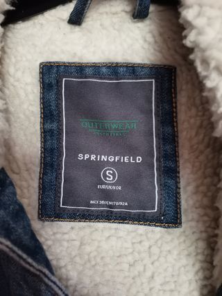 Cazadora vaquera sherpa. Con borrego. 