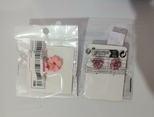 Pack pendientes flores