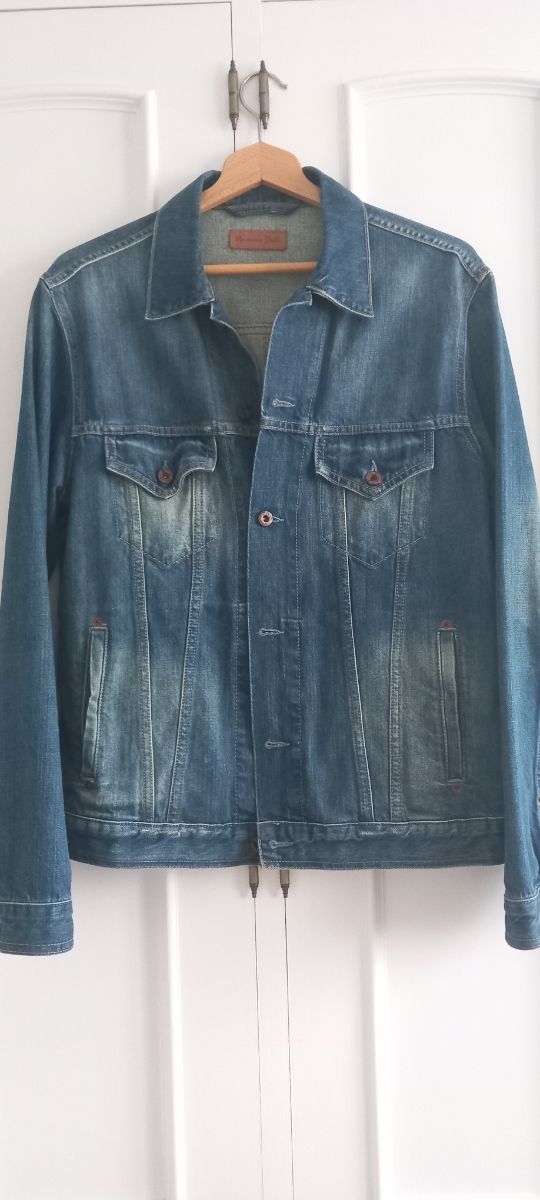 Cazadora vaquera  hombre Massimo Dutti