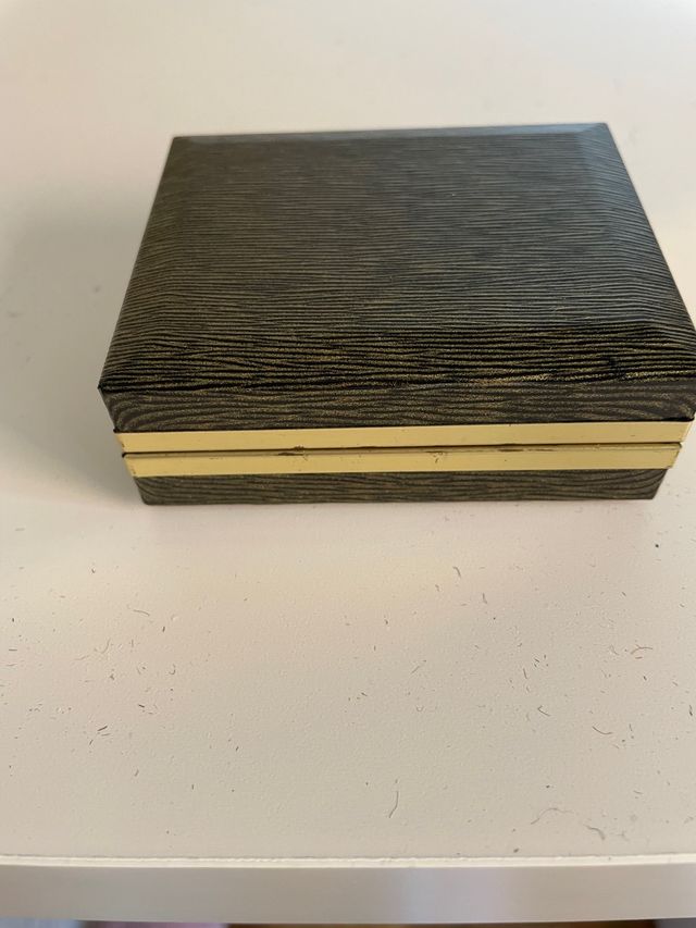 Gemelos plata vintage.