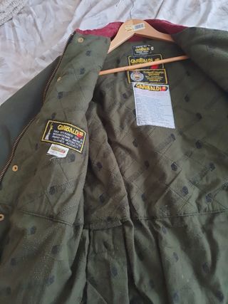 Chaqueta moto tipo Barbor GARIBALDI
