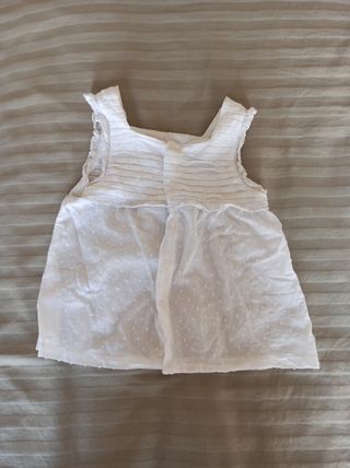 Blusa gocco blanca 3-4