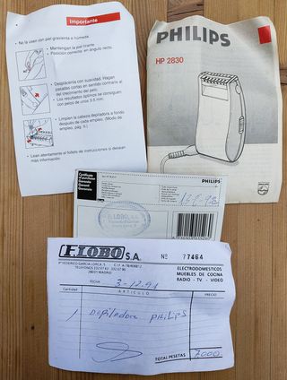 Depiladora Philips Satinelle HP 2830