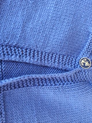 Chaqueta azulona algodon talla 2-3