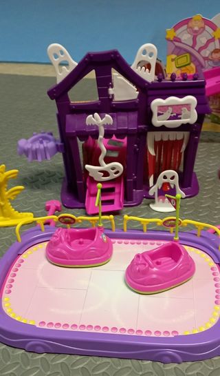 PinyPon: PARQUE DE ATRAC., clásicos y muñecos