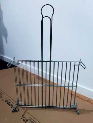 PARRILLA DOBLE NUEVA A ESTRENAR CROMADO de CALIDAD