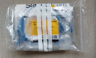 10 Cables de red RJ-45 UTP StarTech 0,3 m. CAT 5