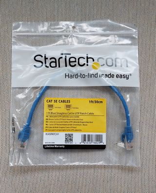 10 Cables de red RJ-45 UTP StarTech 0,3 m. CAT 5