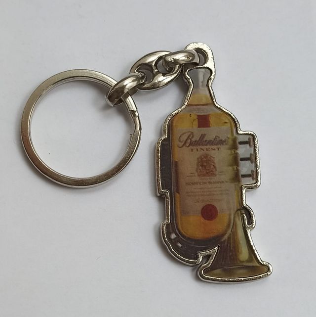 Llavero Whisky Ballantines Trompeta Antiguo