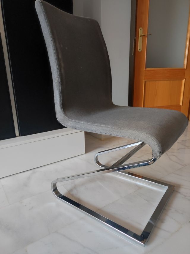 Mesa cristal negro salón extensible