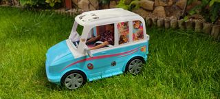 Coche desplegable barbie