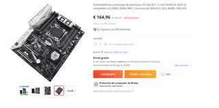 Kit Xeon E5 2678 V3 32GB Ram refrigeración liquida