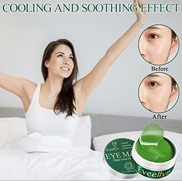 Eye mask di aloe vera 