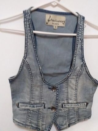Vest. Chaleco vaquero