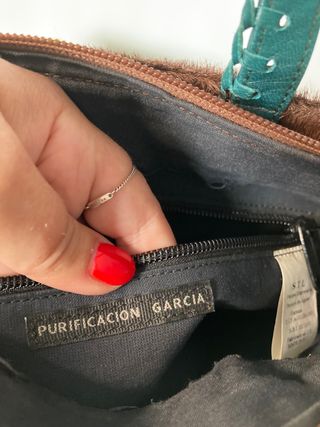 Bolso piel.