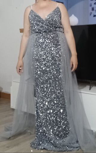 vestido de fiesta largo