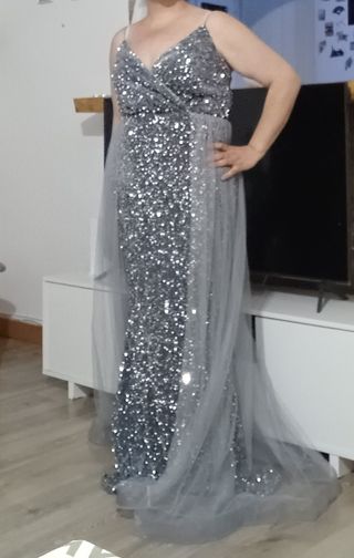 vestido de fiesta largo