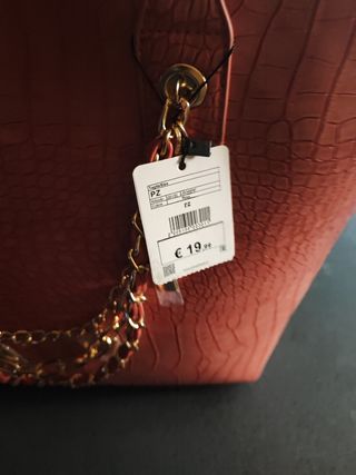 Borsa donna tracolla rosa corallo
