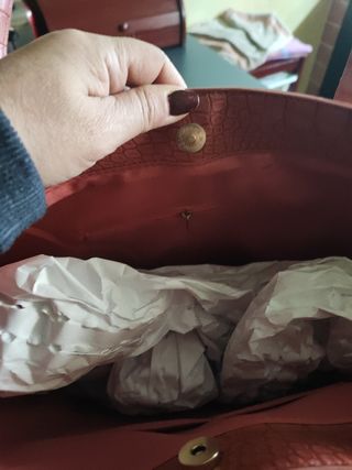 Borsa donna tracolla rosa corallo