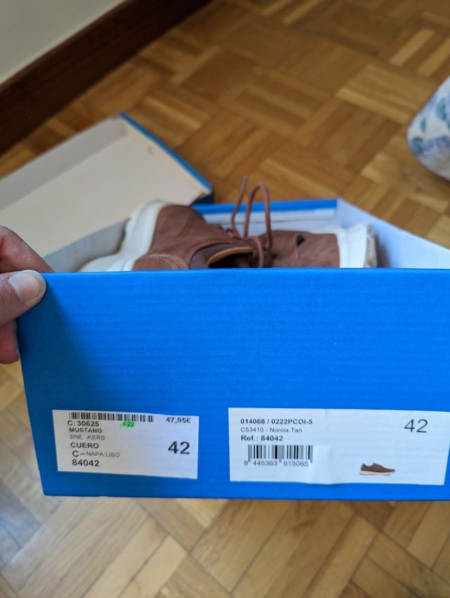 zapatillas Mustang hombre