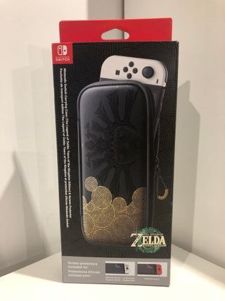 Auriculares y Funda Zelda Tears of the Kingdom