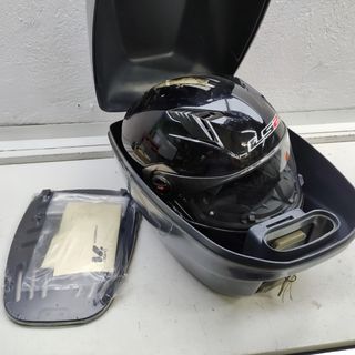 Baul para moto capacidad un. asco 