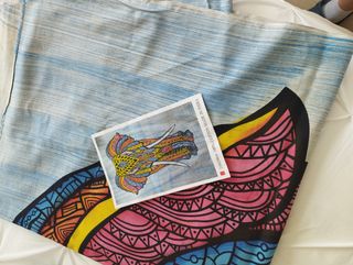 fular, colcha o toalla