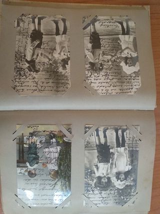 Álbum de postales y fotografías