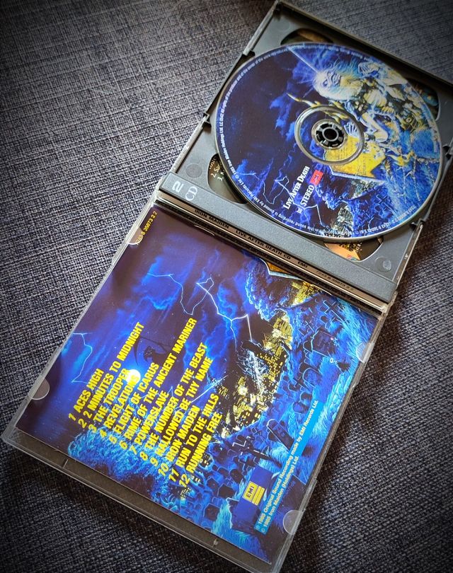 IRON MAIDEN 2 CD Live After Death