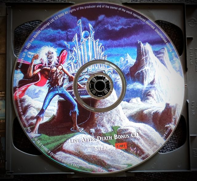 IRON MAIDEN 2 CD Live After Death